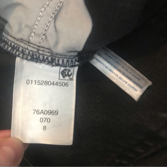 Tommy Hilfiger Denim Pinstripe Straight Leg Jeans - Picture 10 of 13